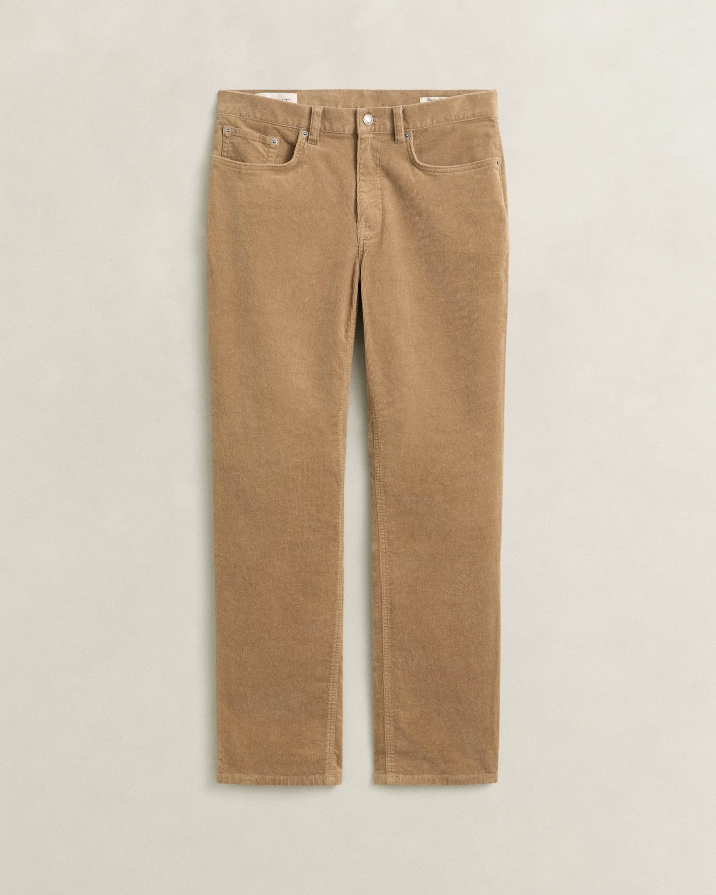 GANT Mens Regular Fit Cord Jeans - 264 Light Taupe