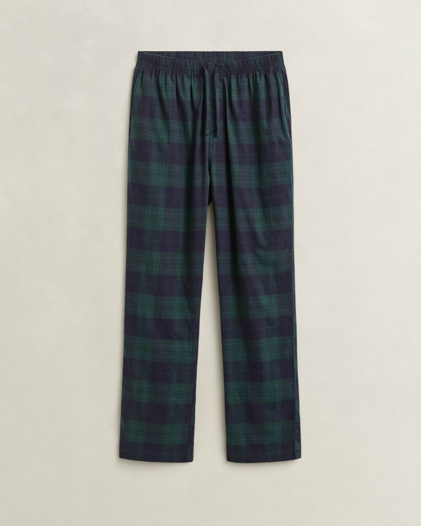 GANT Mens Flannel Checked Pyjama Pants - 374 Tartan Green