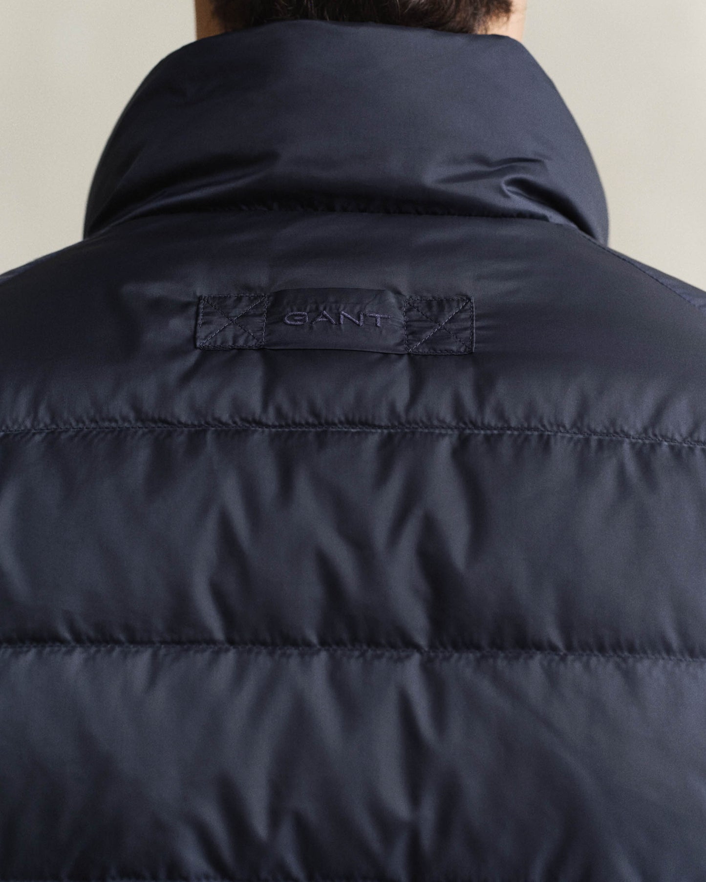 GANT Mens Light Down Jacket - 433 Evening Blue