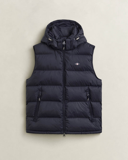 GANT Mens Active Cloud Vest - 433 Evening Blue