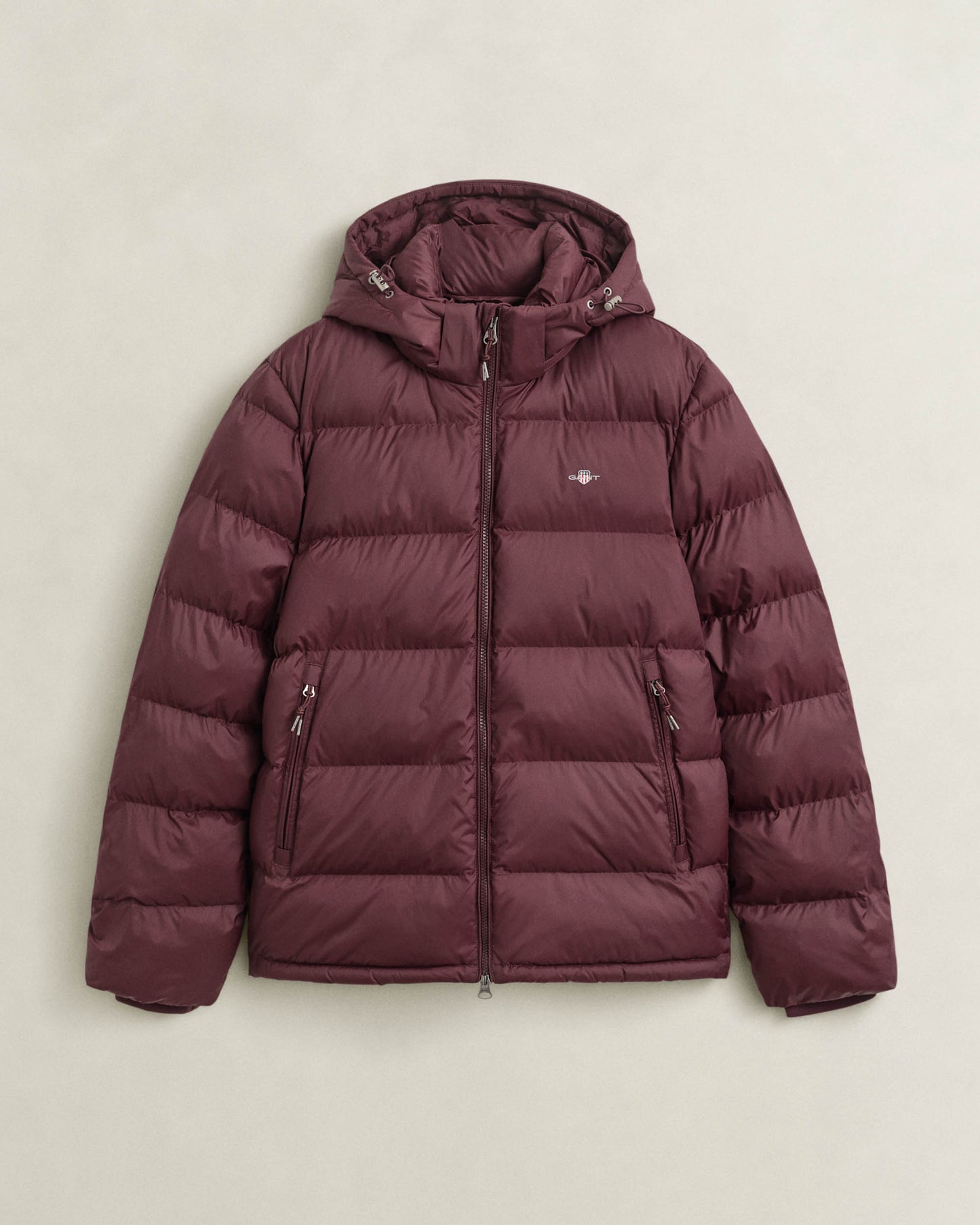 GANT Mens Active Cloud Jacket - 667 Darkened Wine