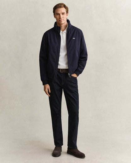 GANT Mens Classic Regular Fit Jeans - 960 Dark Blue
