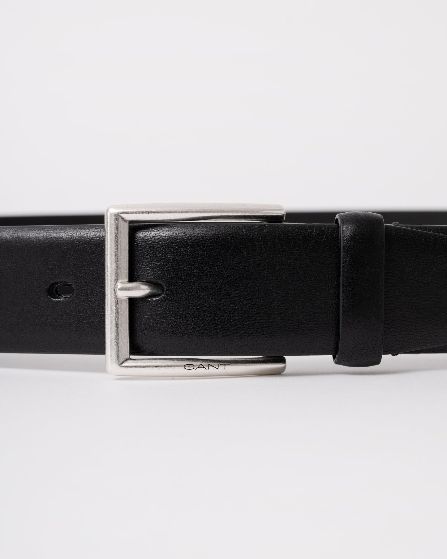 GANT Mens Classic Cow Leather Belt - 5 Black