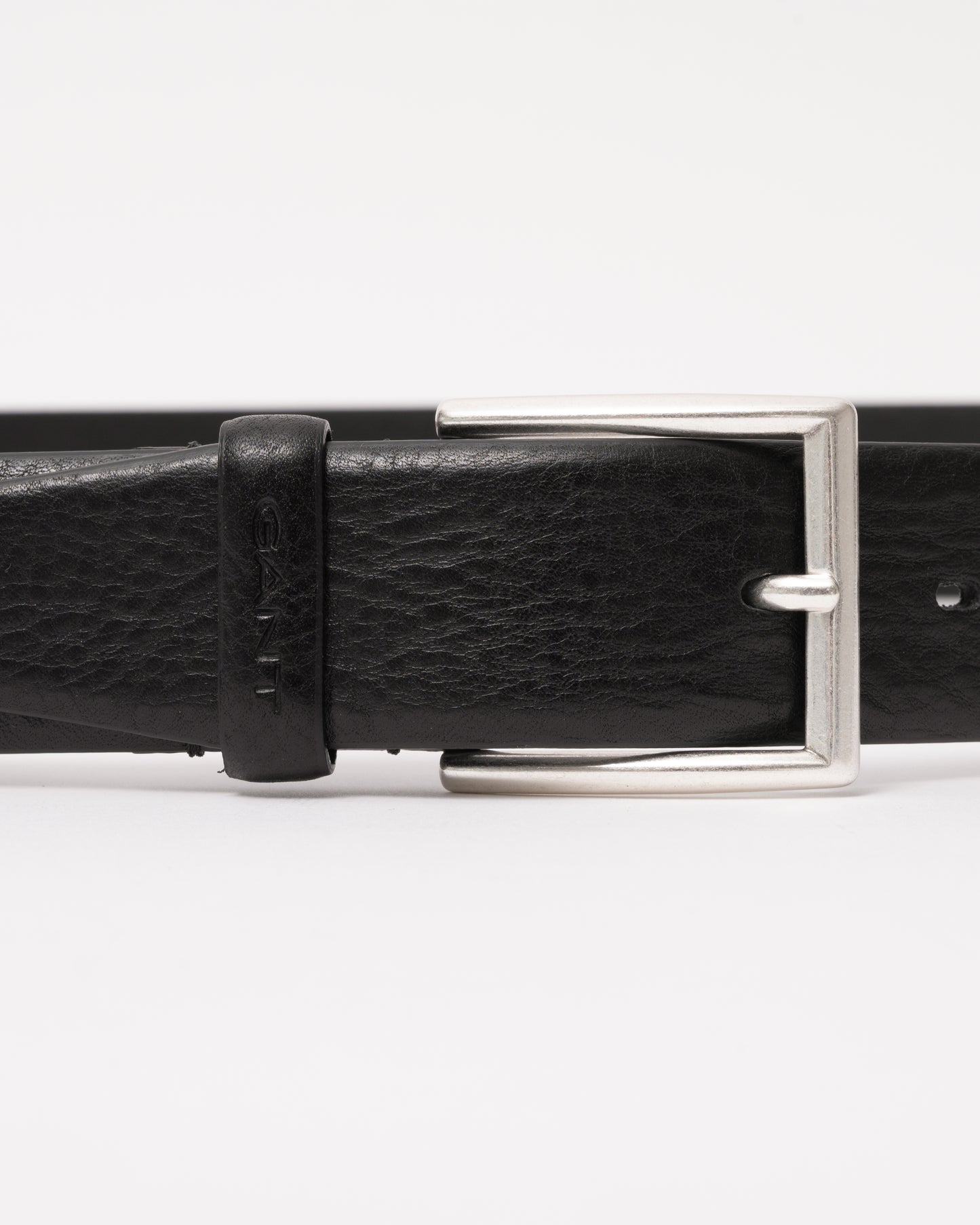 GANT Mens Classic Leather Belt - 5 Black