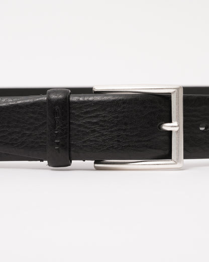 GANT Mens Classic Leather Belt - 5 Black