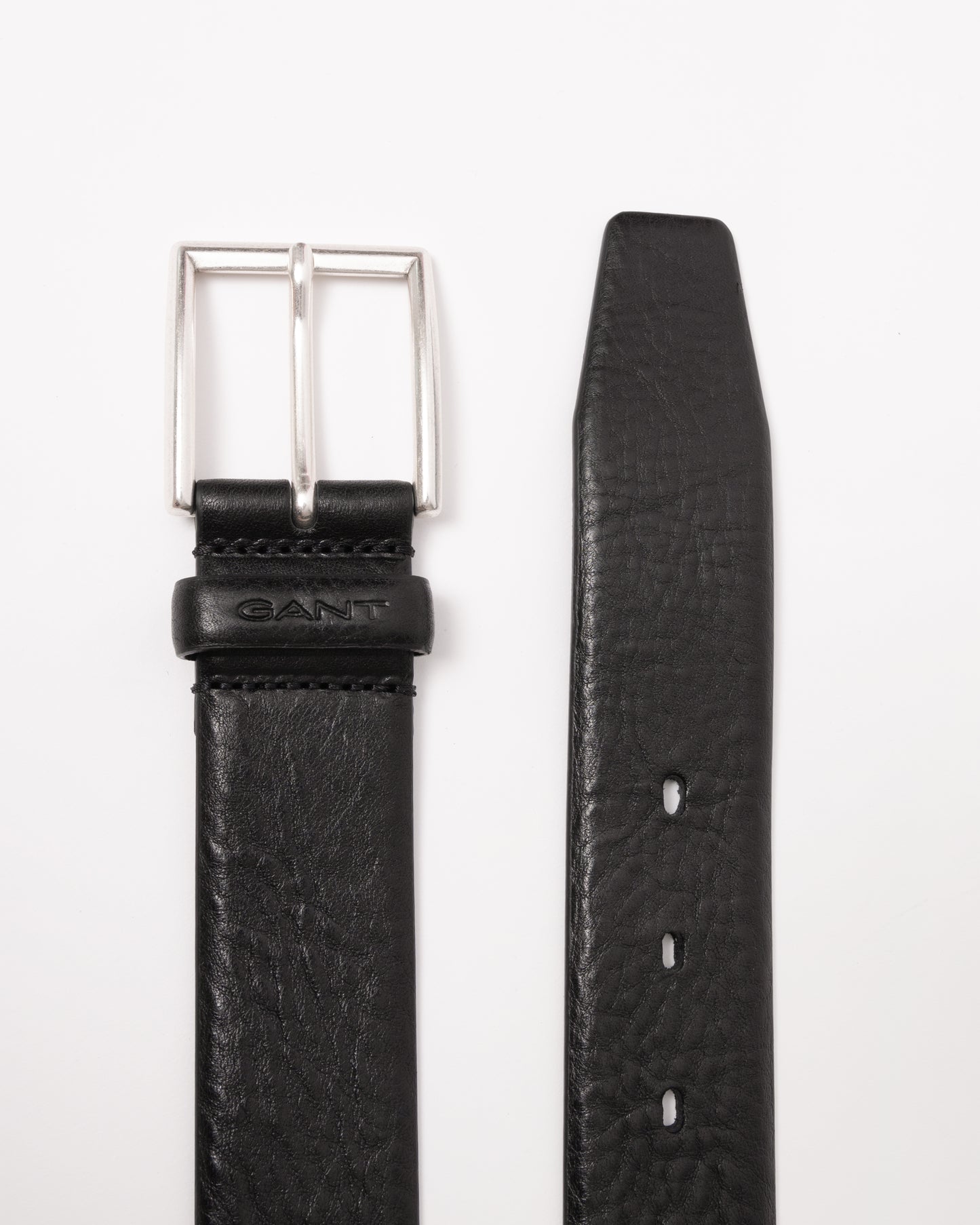 GANT Mens Classic Leather Belt - 5 Black