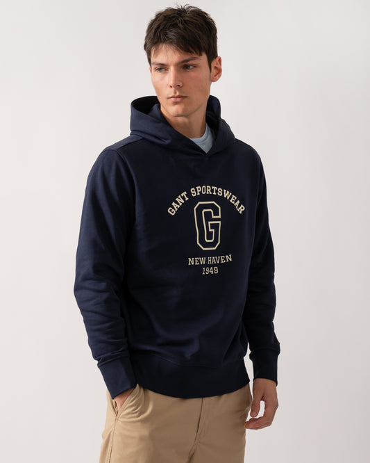 GANT Mens Graphic Sweat Hoodie