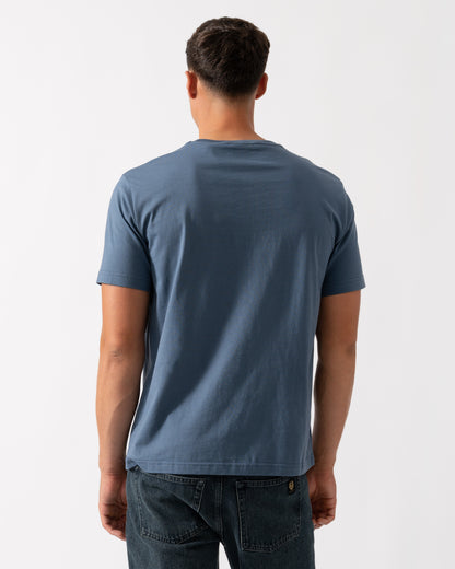 GANT Mens Printed Archive Shield T-Shirt - 472 Naval Blue