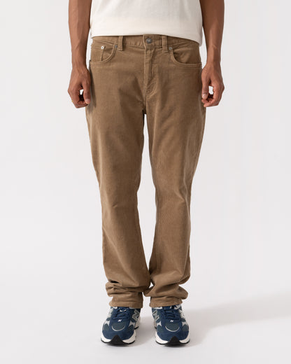 Front of the GANT Mens Regular Fit Cord Jeans - 264 Light Taupe