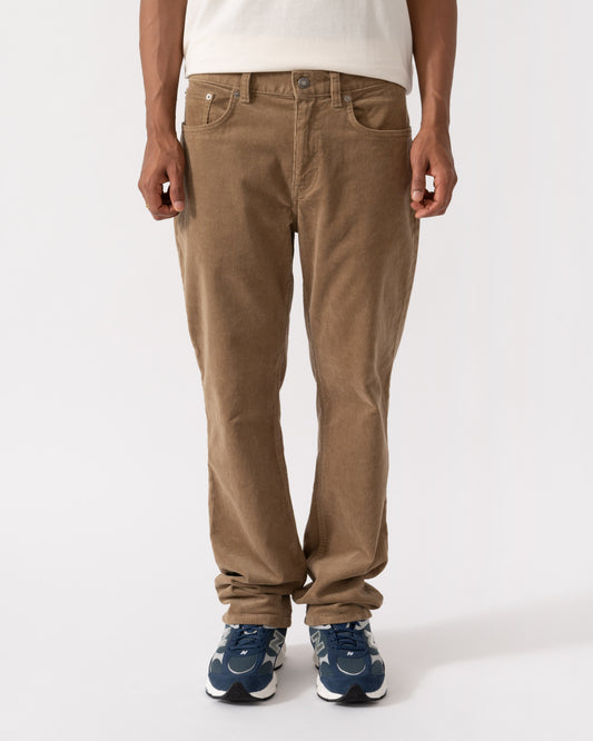 Front of the GANT Mens Regular Fit Cord Jeans - 264 Light Taupe