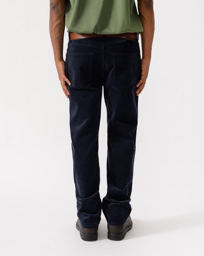 Back of GANT Mens Regular Fit Cord Jeans - 433 Evening Blue