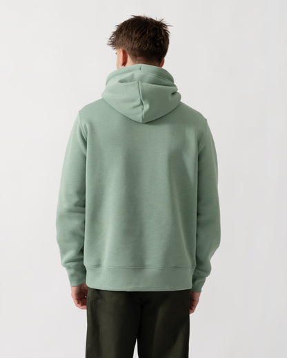 GANT Mens Regular Fit Shield Logo Pullover Hoodie - 308 Surplus Mint back
