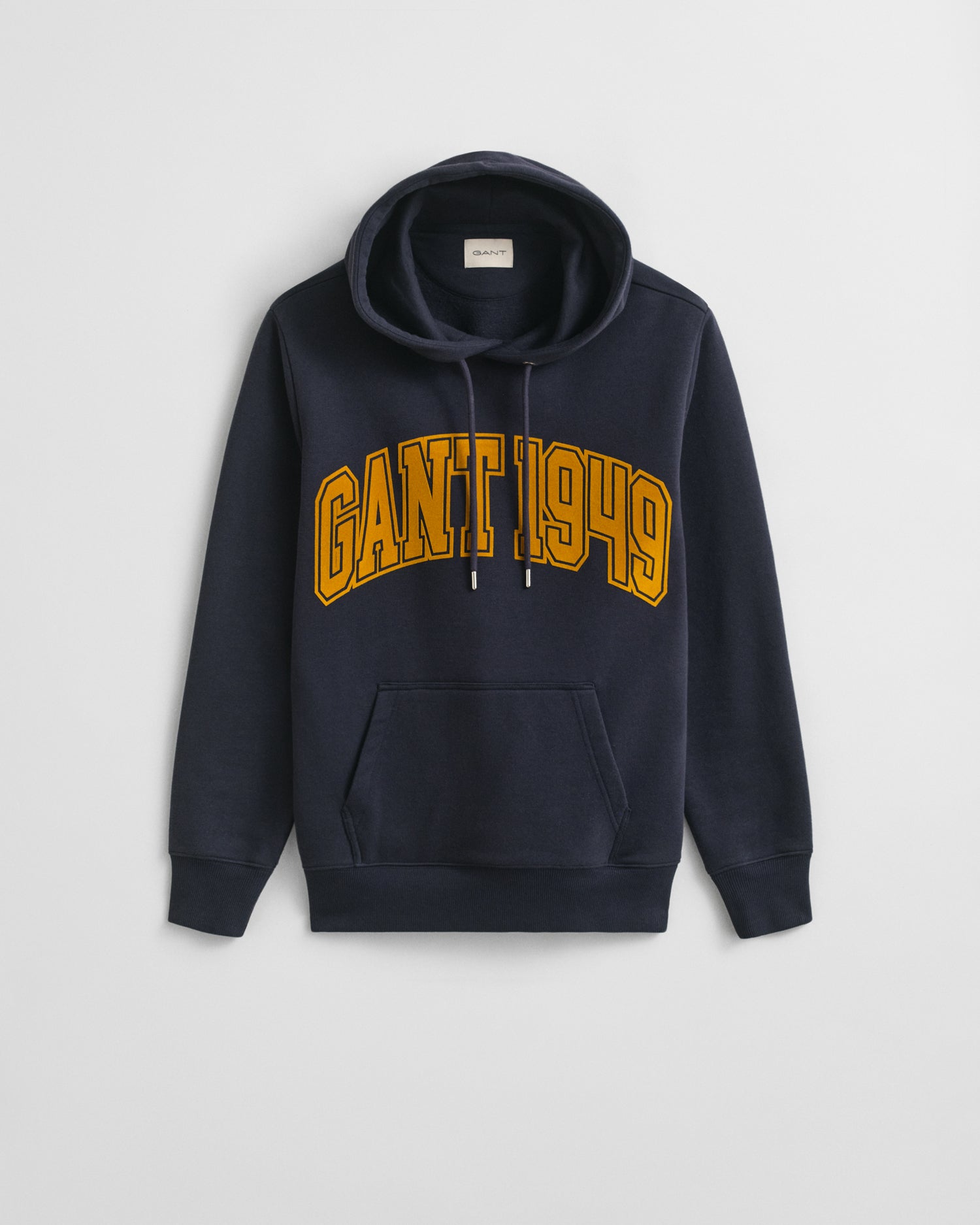 GANT Mens Graphic Hoodie - 433 Evening Blue - CHO - Designer Mens Hoodies