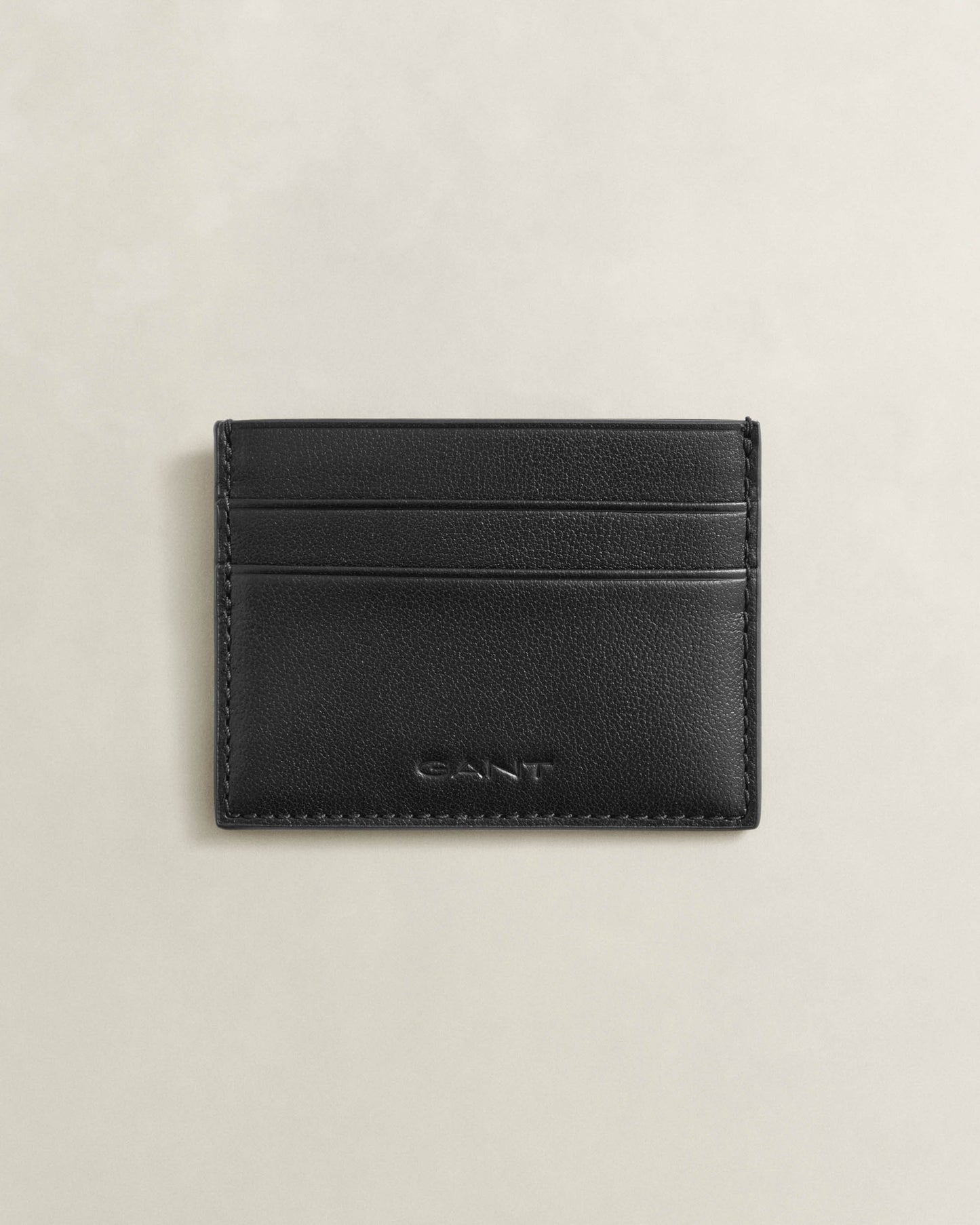 GANT Mens Leather Card Holder - 5 Black