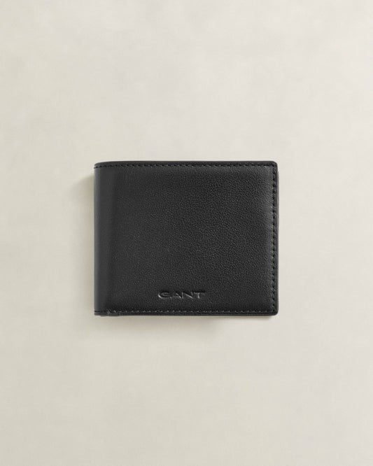 GANT Mens Leather Bifold Wallet - 5 Black