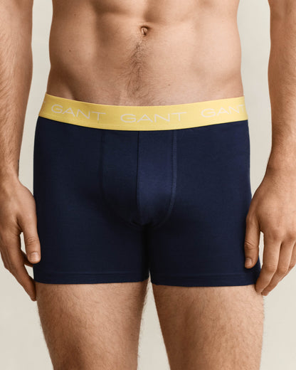 GANT Mens Boxer Brief 3-Pack - 410 Marine