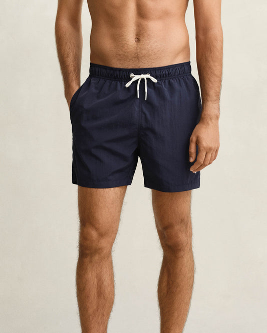 GANT Mens Swim Shorts - 410 Marine