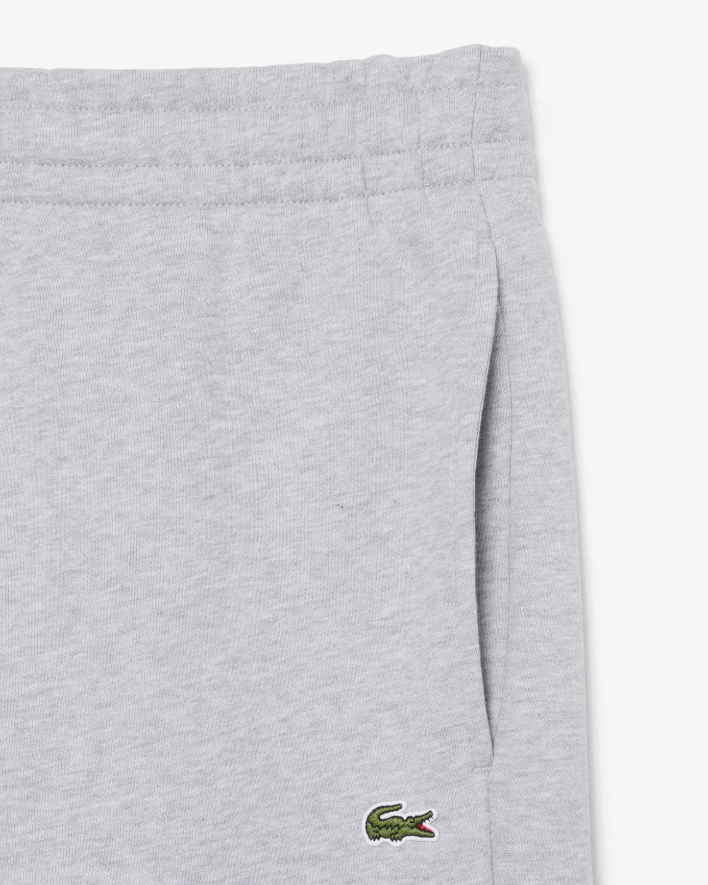 Lacoste Regular Fit Mens Fleece Shorts - Silver Chine CCA