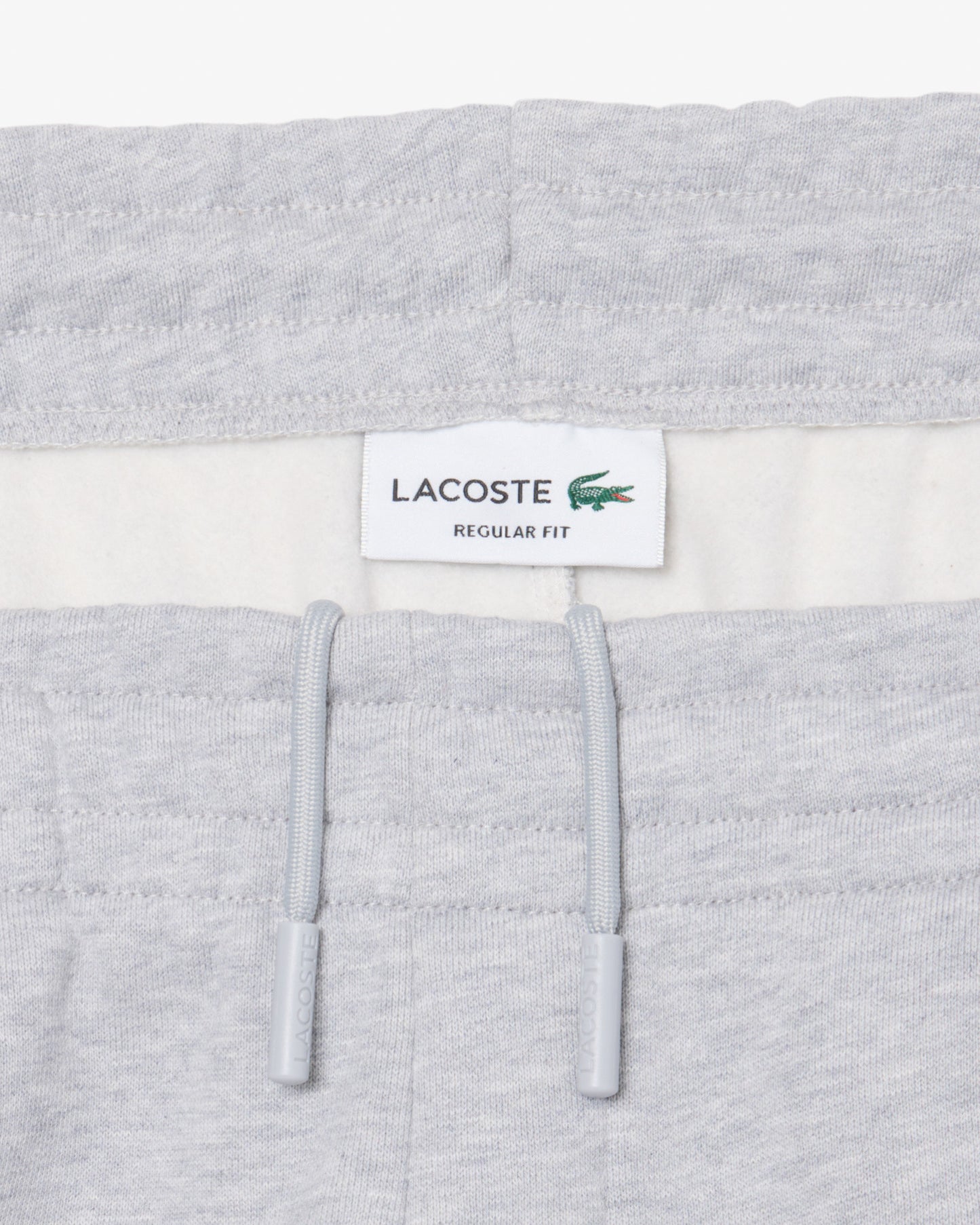 Lacoste Regular Fit Mens Fleece Shorts - Silver Chine CCA