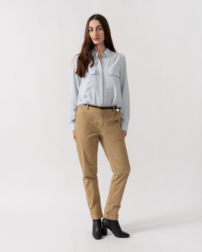 Great Plains Timed Out Trencel Womens Shirt | CHO | Designer Womens Shirts