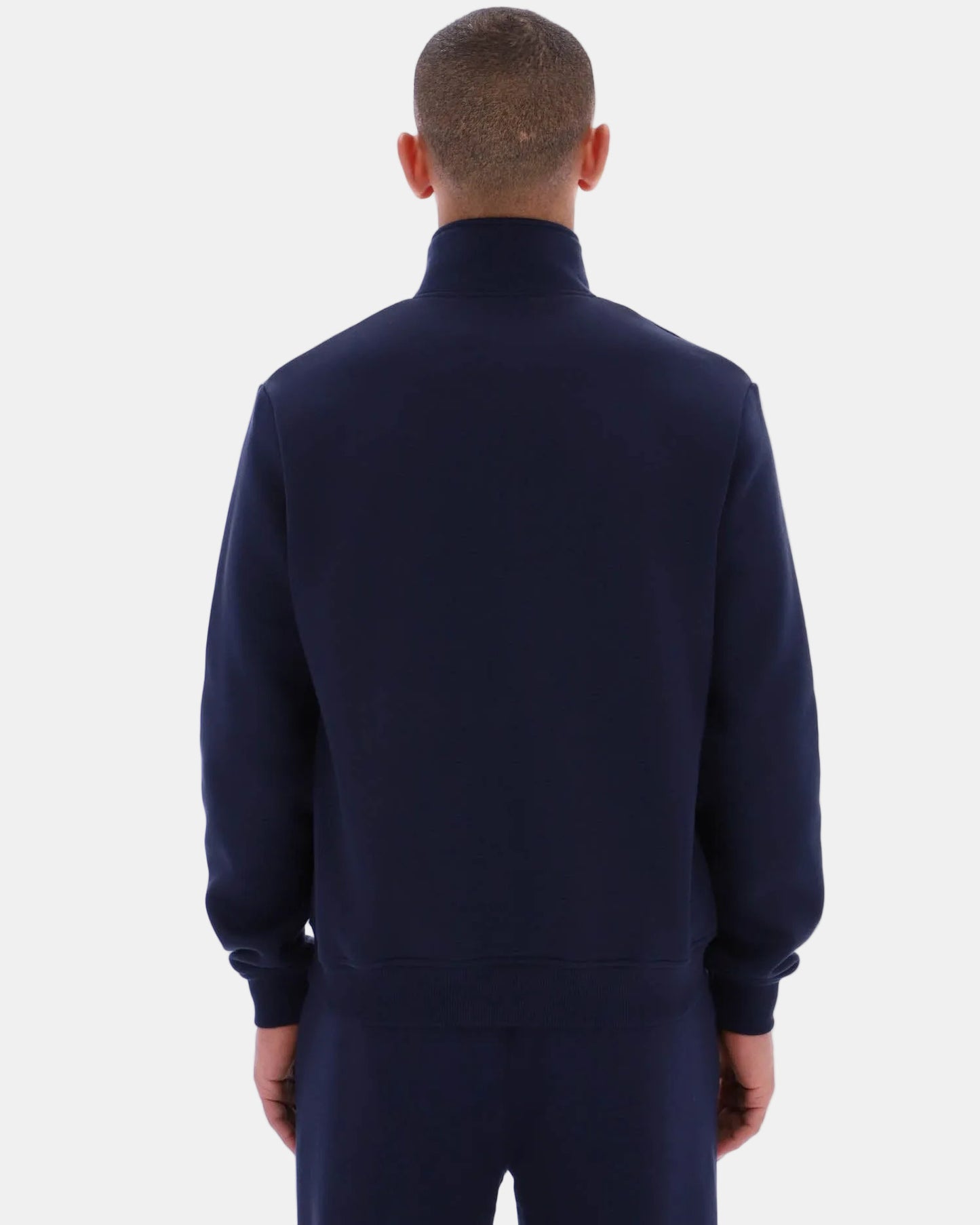 Hunter Red Label Essentials Mens 1/4 Zip Sweater - Night Sky | CHO | Designer Mens 1/4 Zip Jumpers