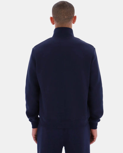 Hunter Red Label Essentials Mens 1/4 Zip Sweater - Night Sky | CHO | Designer Mens 1/4 Zip Jumpers