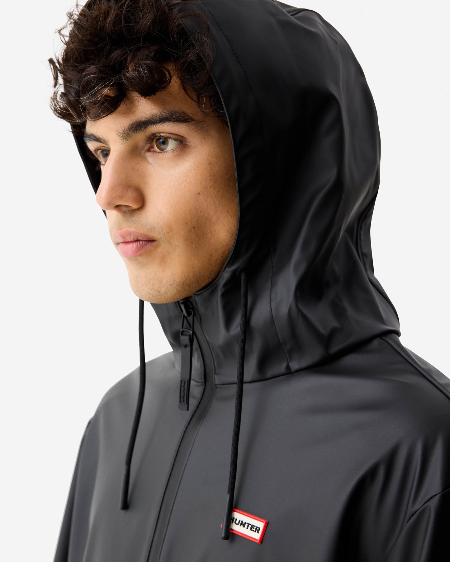 Hunter Andrea Unisex Rain Coat - Black