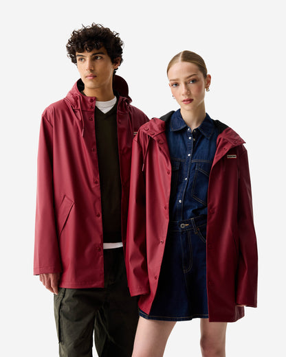 Hunter Jo Unisex Parka - Merlot