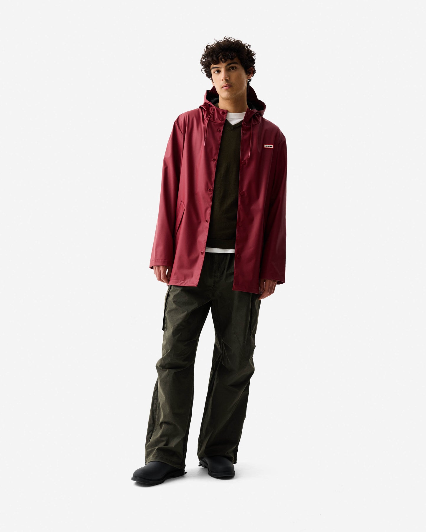 Hunter Jo Unisex Parka - Merlot