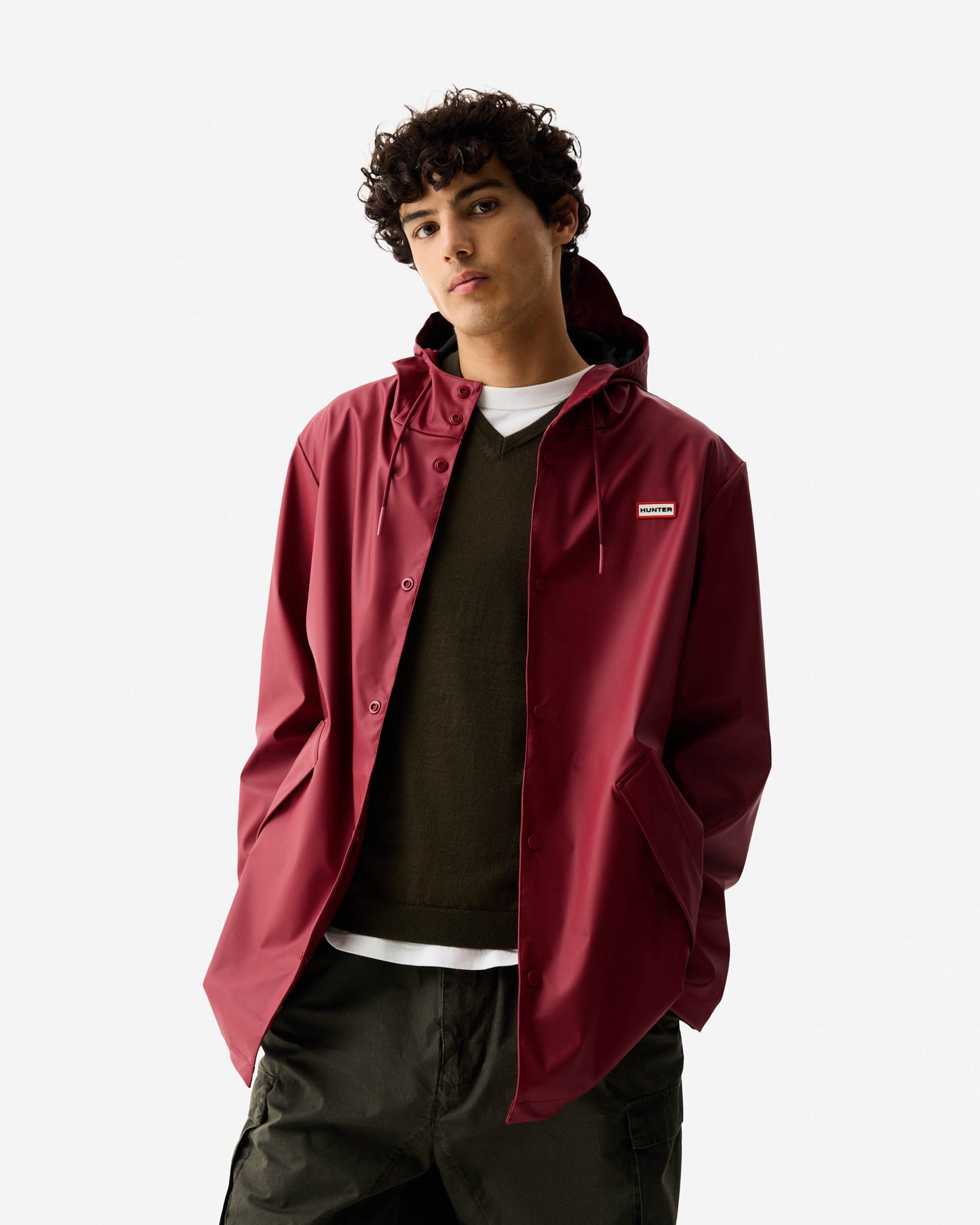 Hunter Jo Unisex Parka - Merlot