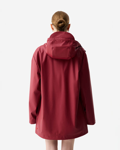 Hunter Jo Unisex Parka - Merlot