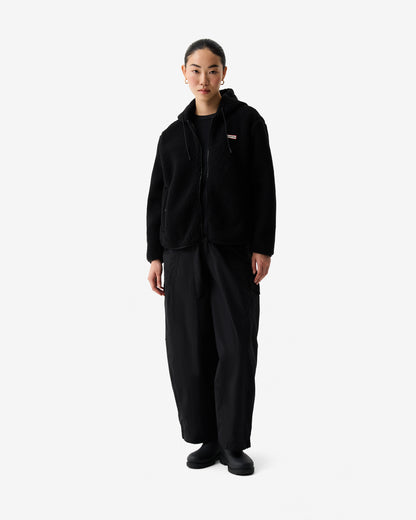 Hunter Bonelle Womens Borg Fleece Jacket - Black