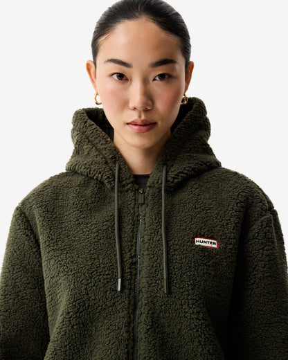 Hunter Bonelle Womens Borg Fleece Jacket  - Kambaba