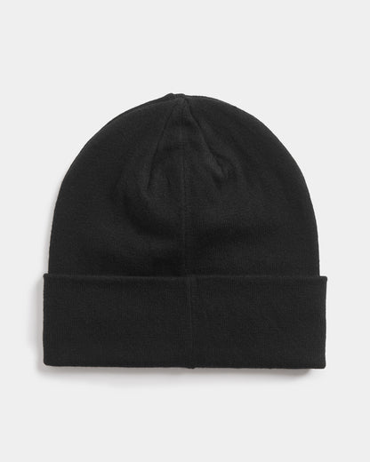 Lyle & Scott Cotton Merino Beanie - Z865 Jet Black