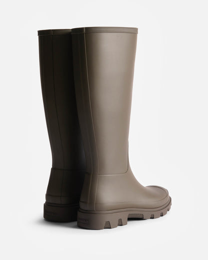 Hunter Unisex Downpour Tall Boot - Chocolate Brown