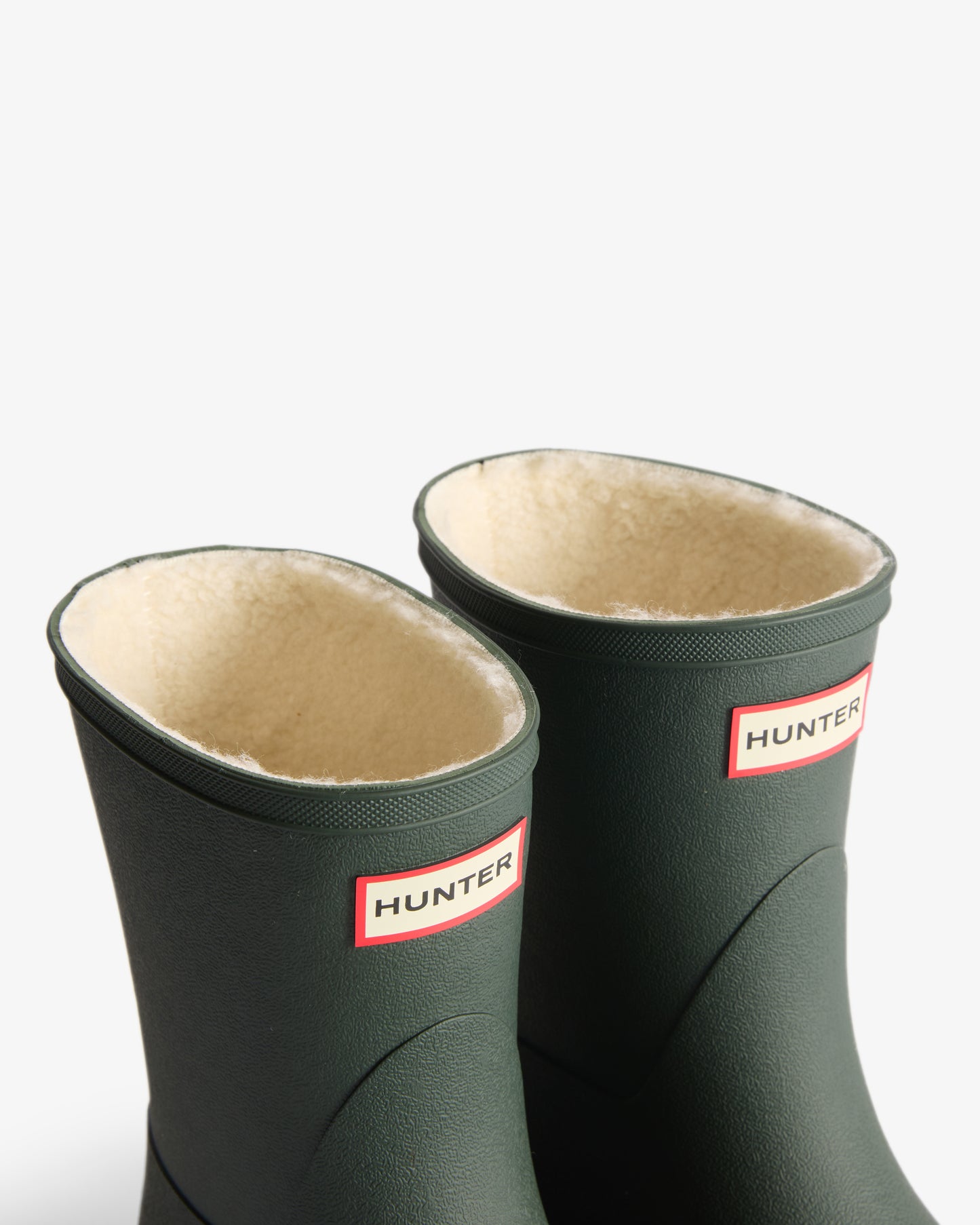 Hunter Unisex Downpour Short Insulated Boot - Dark Olive