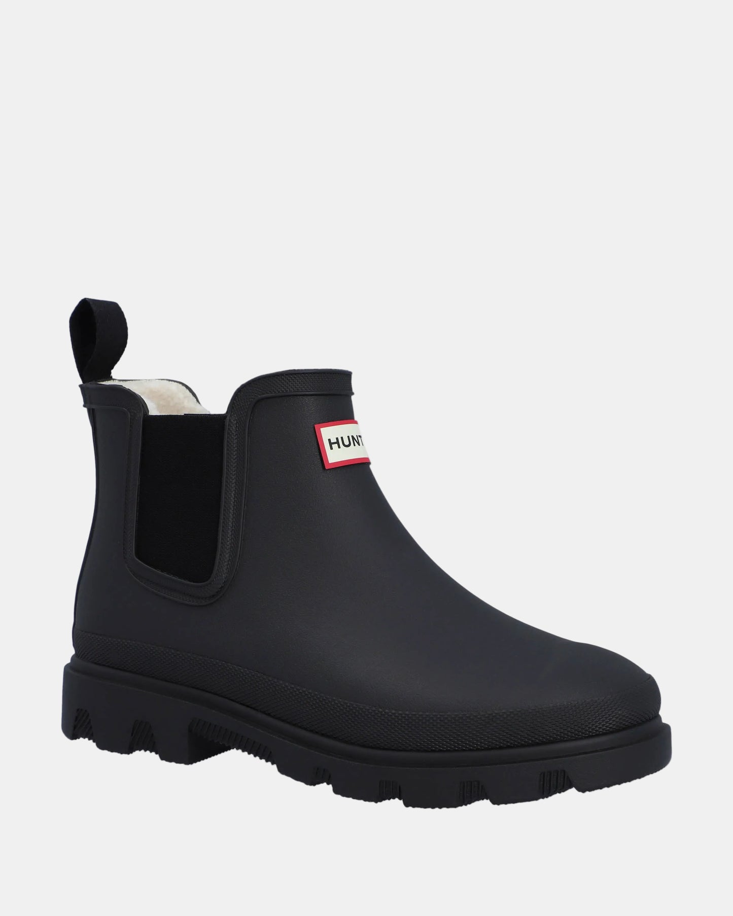Hunter Womens Downpour Chelsea Insulated Boot - Black