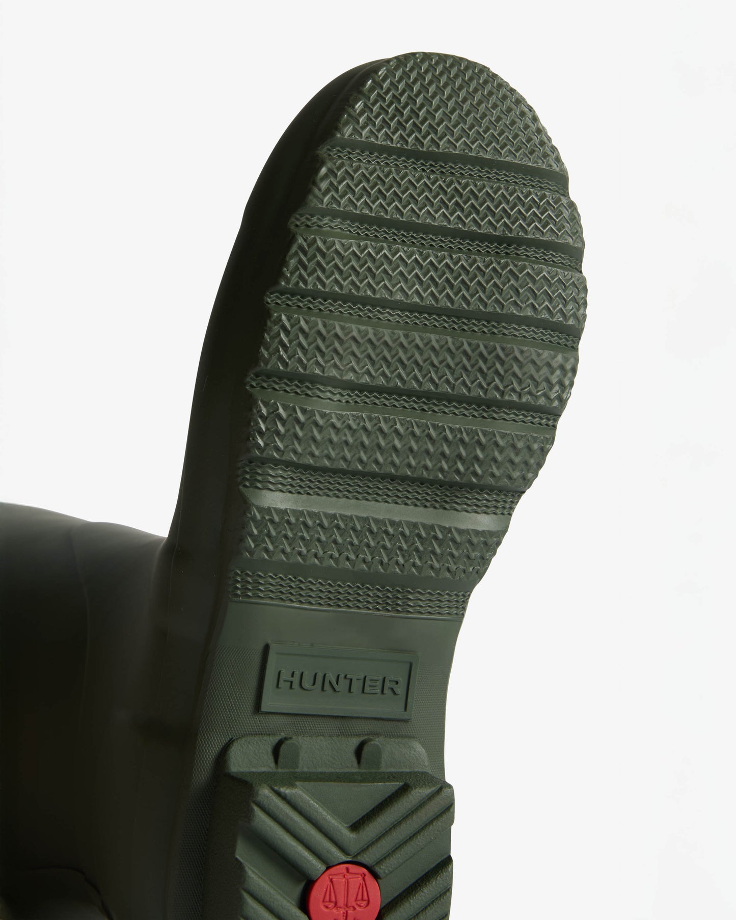 Hunter Womens Original Tall Tartan Lining Womens Boot - Dark Olive