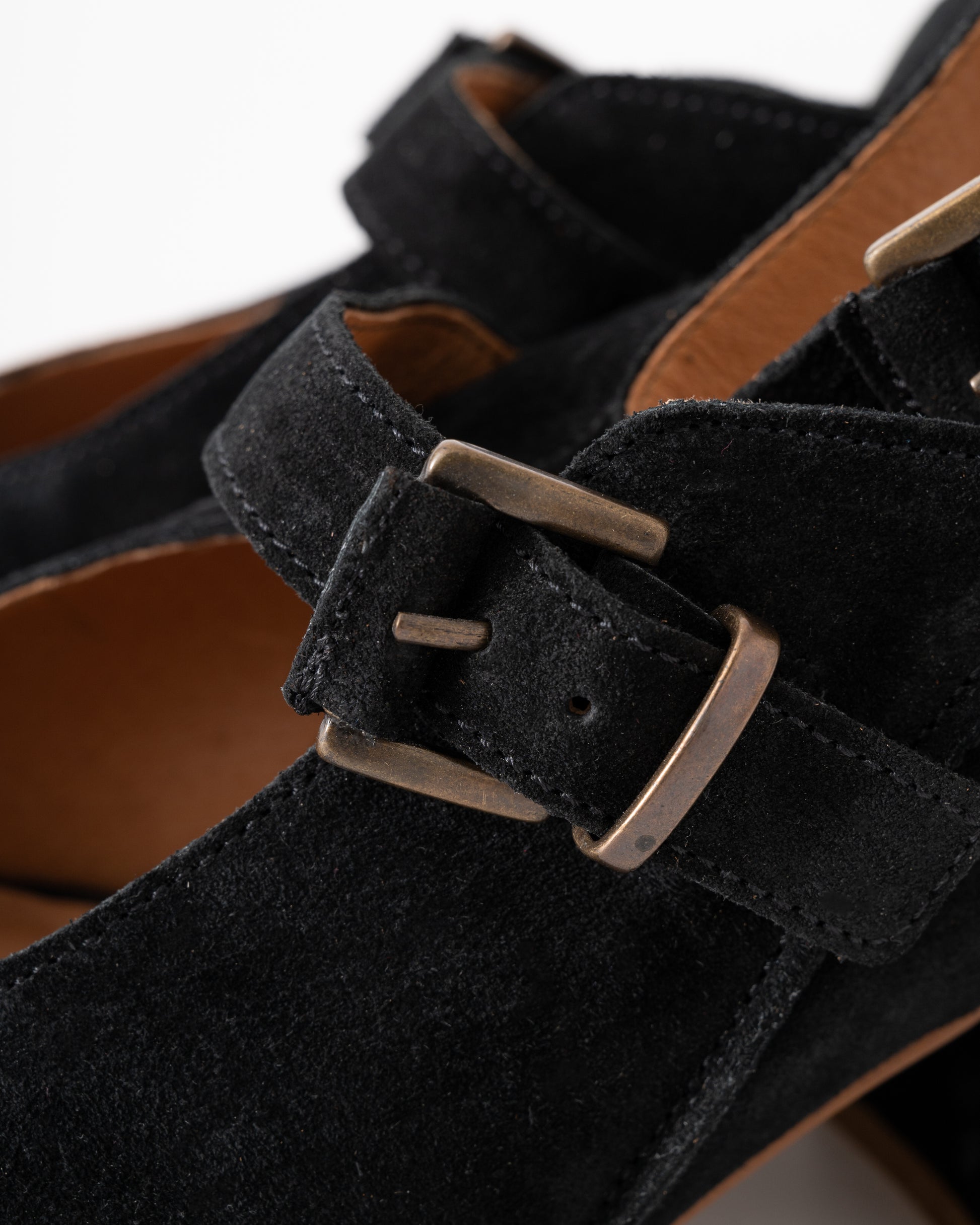 HUDSON LONDON Rona Suede Womens Heels in Black