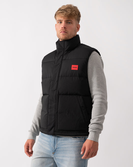 HUGO Baltino2541 Mens Gilet 50549787 in Black