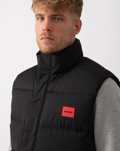 HUGO Baltino2541 Mens Gilet 50549787 - Black 001