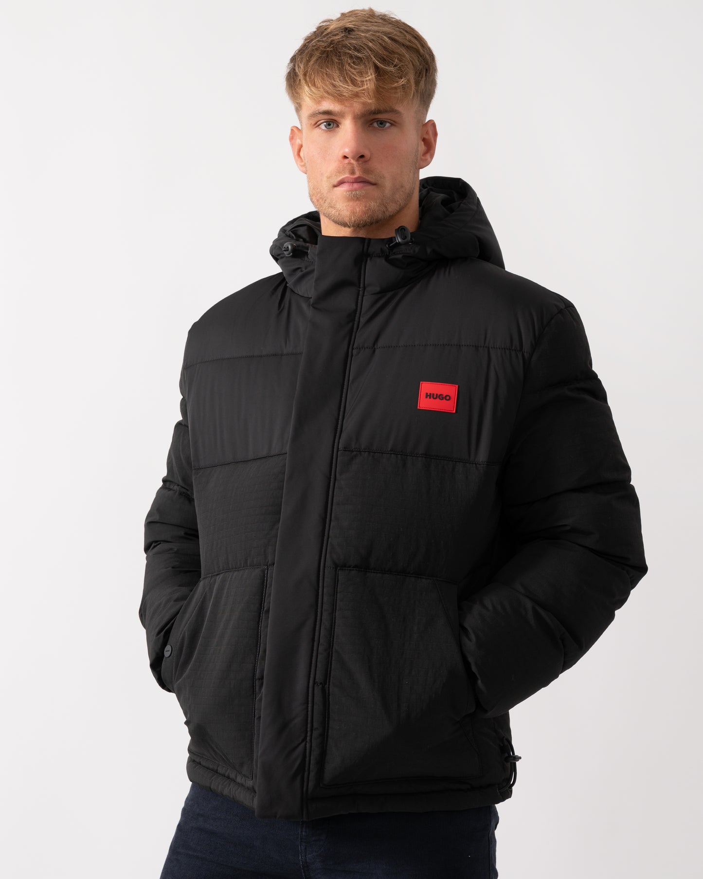 HUGO Baro2541 Mens Jacket in Black