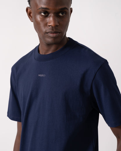 HUGO Dapolino Mens T-Shirt - Navy 418