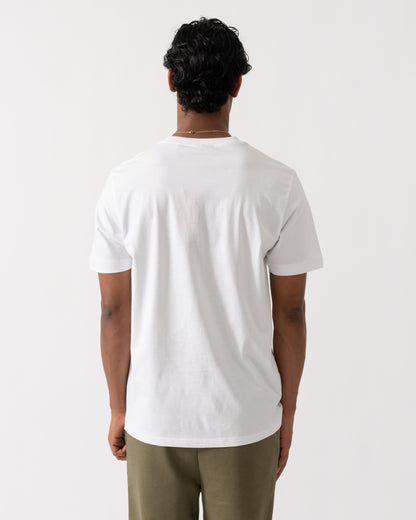 Back of HUGO Datri Mens T-Shirt - White 100