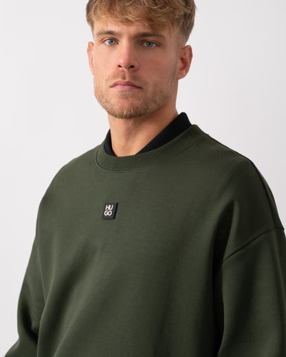 HUGO Dettil Mens Sweatshirt - Dark Green 309