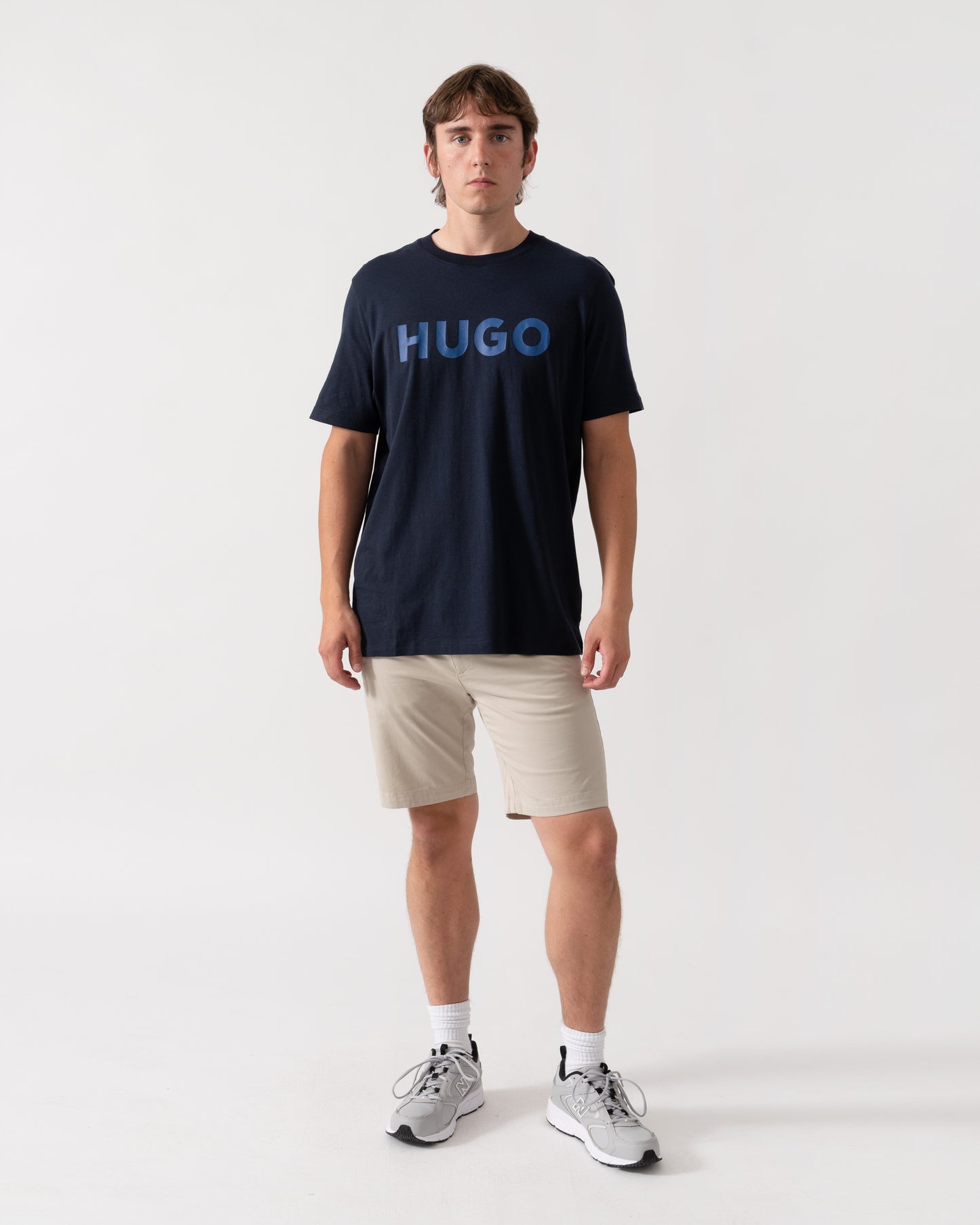 HUGO Dulivio Mens T-Shirt - Dark Blue 407