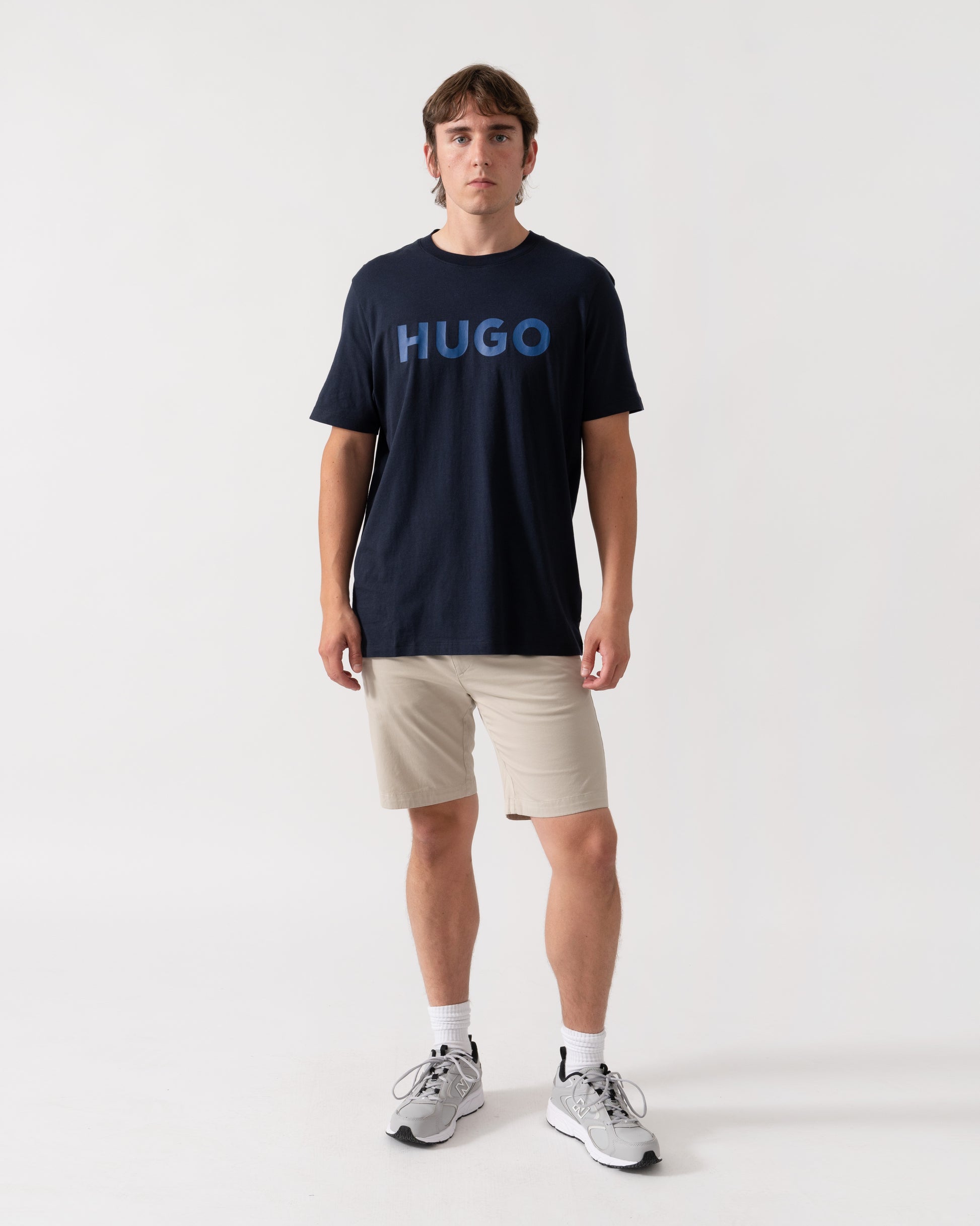 HUGO Dulivio Mens T-Shirt - Dark Blue 407