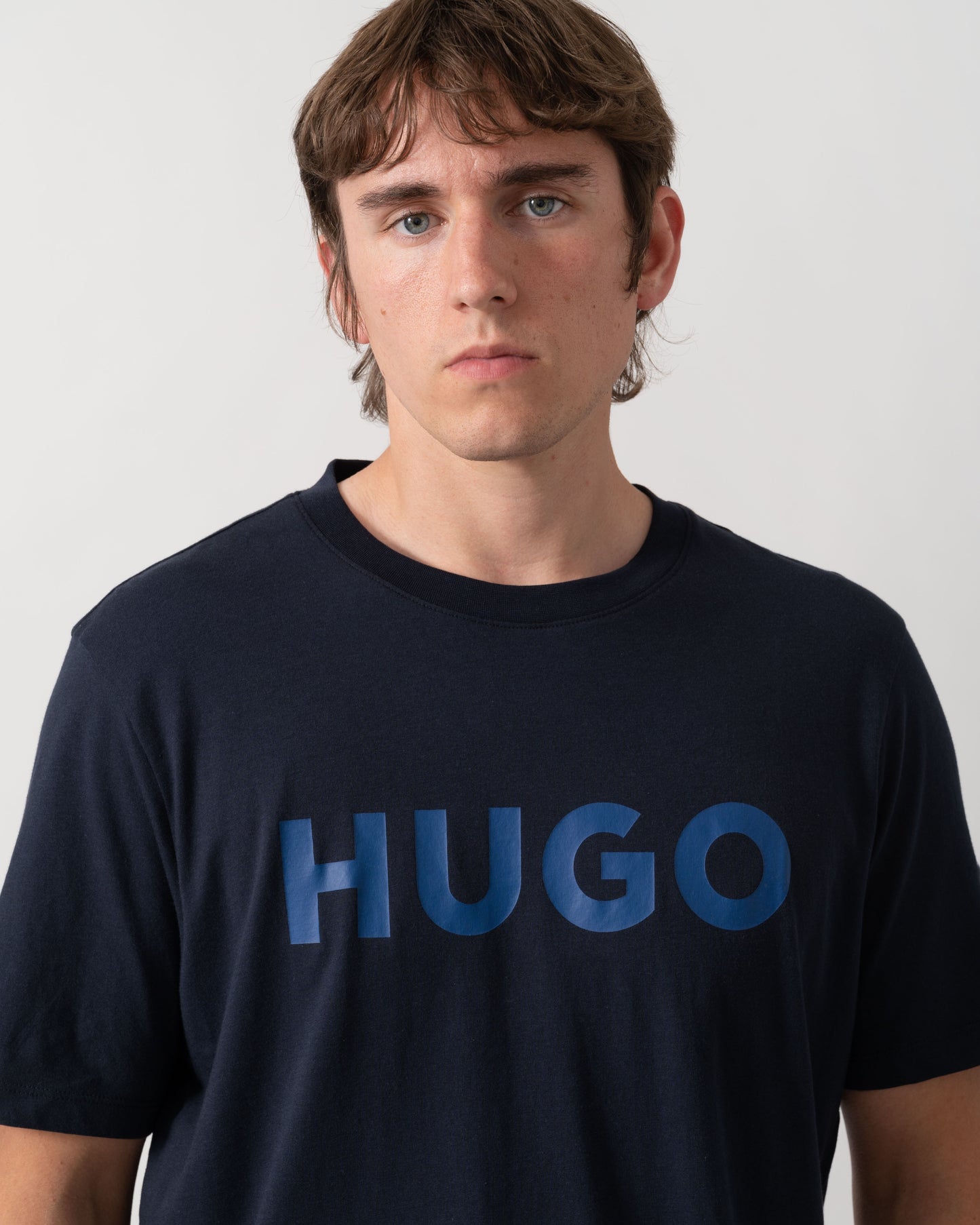 HUGO Dulivio Mens T-Shirt - Dark Blue 407