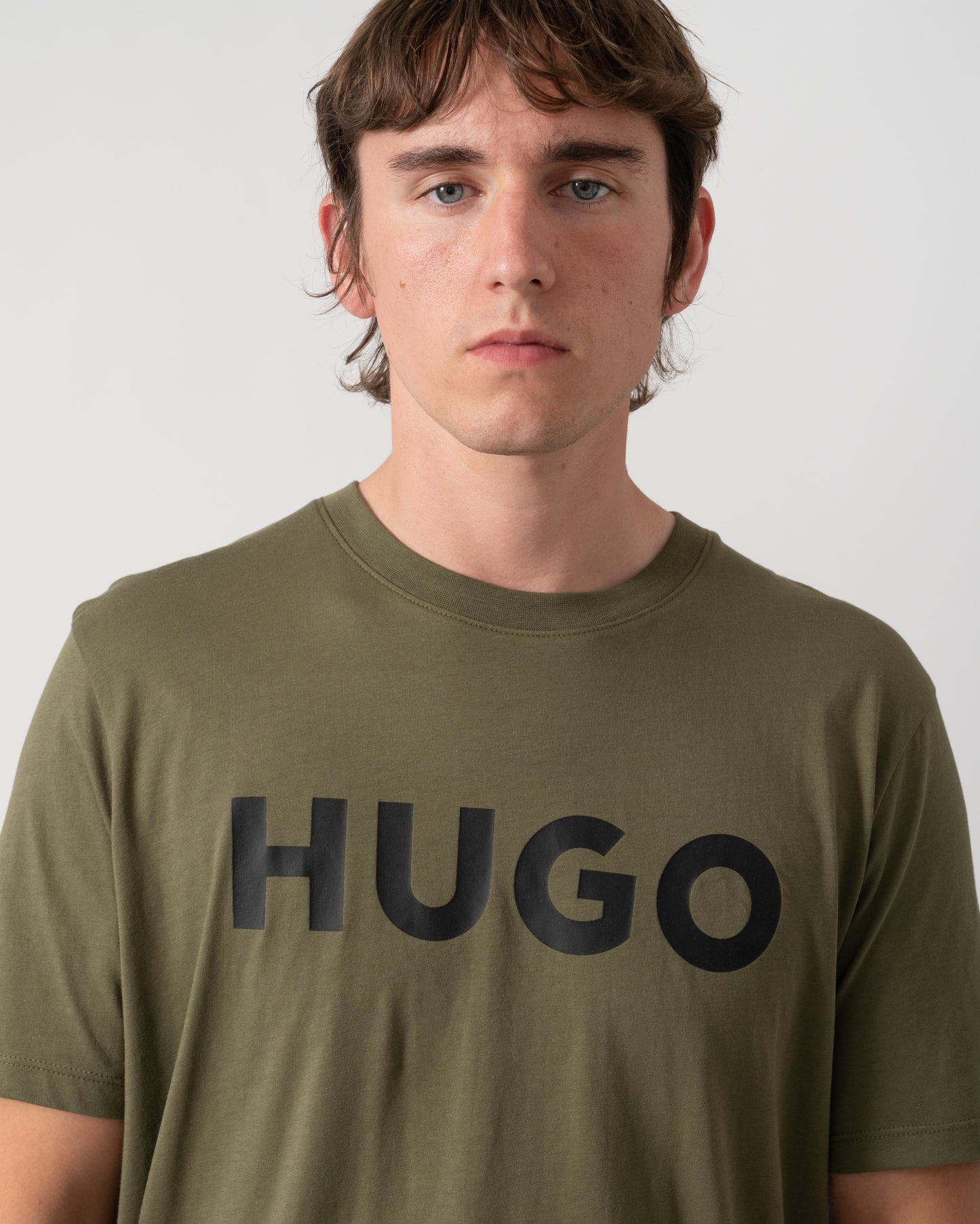 HUGO Dulivio Mens T-Shirt - Open Green 388