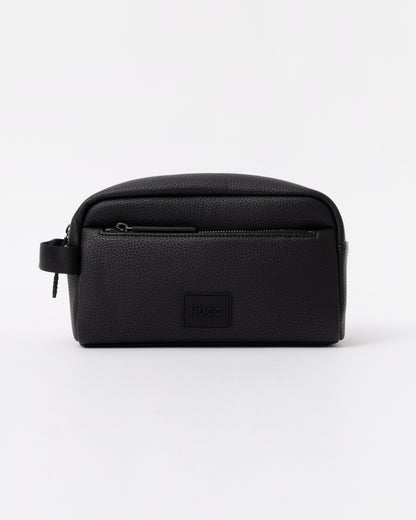 Discover designer mens washbags with HUGO's Ethon 2 Mens Washbag in Black 002